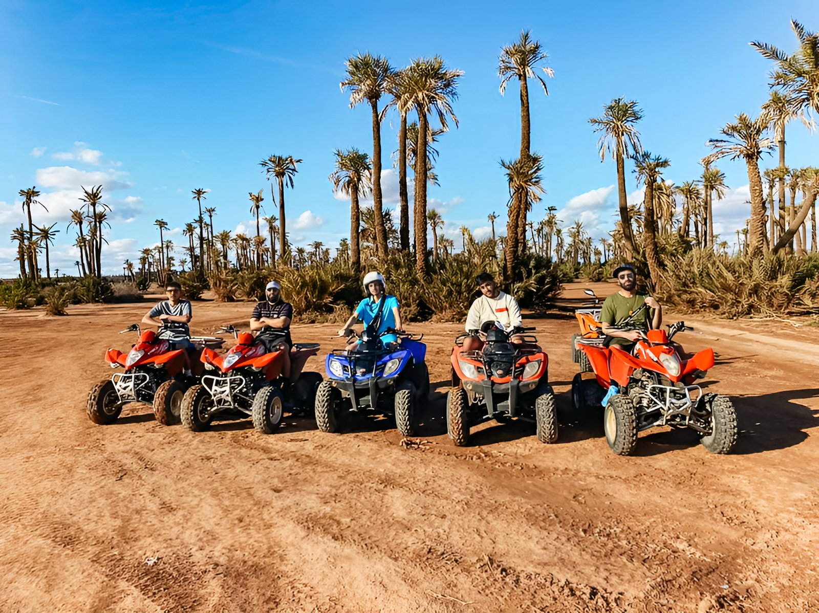 Quad Bike Tour to Palm Oasis and Jbilat Desert