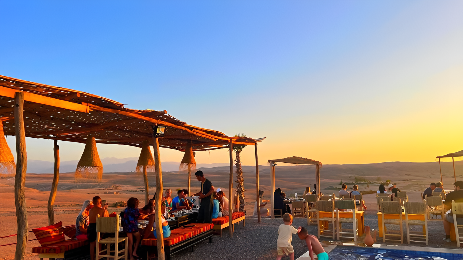 Agafay Desert Sunset with Dinner and Show