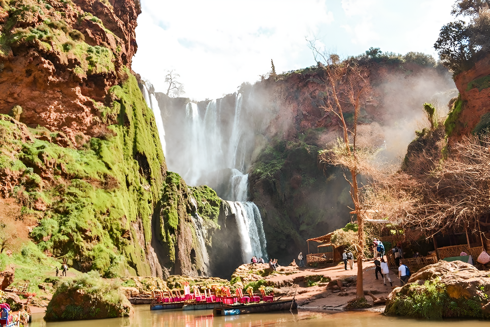 Ouzoud Waterfalls Guided Tour & Boat Ride