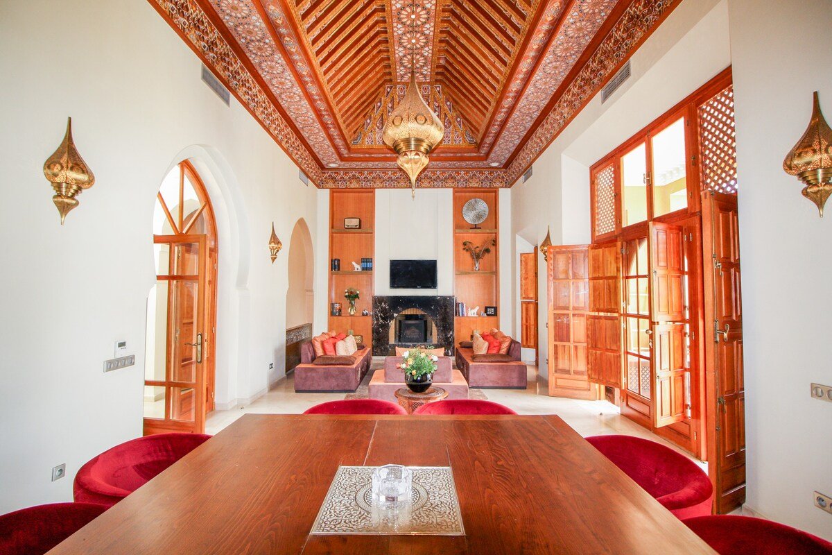 Villa Memories : Piscine & Spa - Golf d 'Amelkis