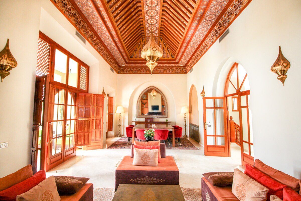 Villa Memories : Piscine & Spa - Golf d 'Amelkis