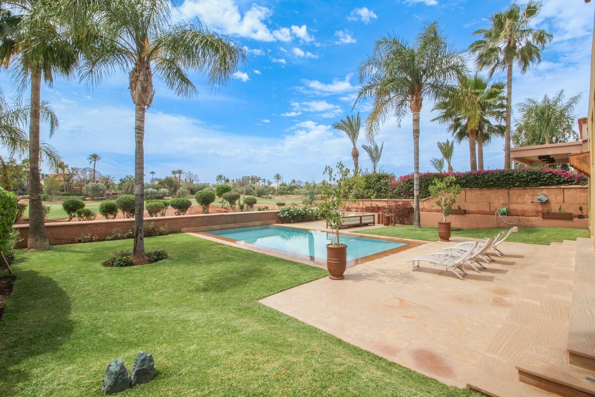 Villa Memories : Piscine & Spa - Golf d 'Amelkis