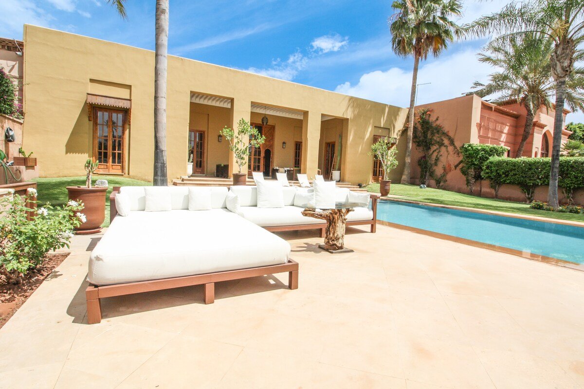 Villa Memories : Piscine & Spa - Golf d 'Amelkis